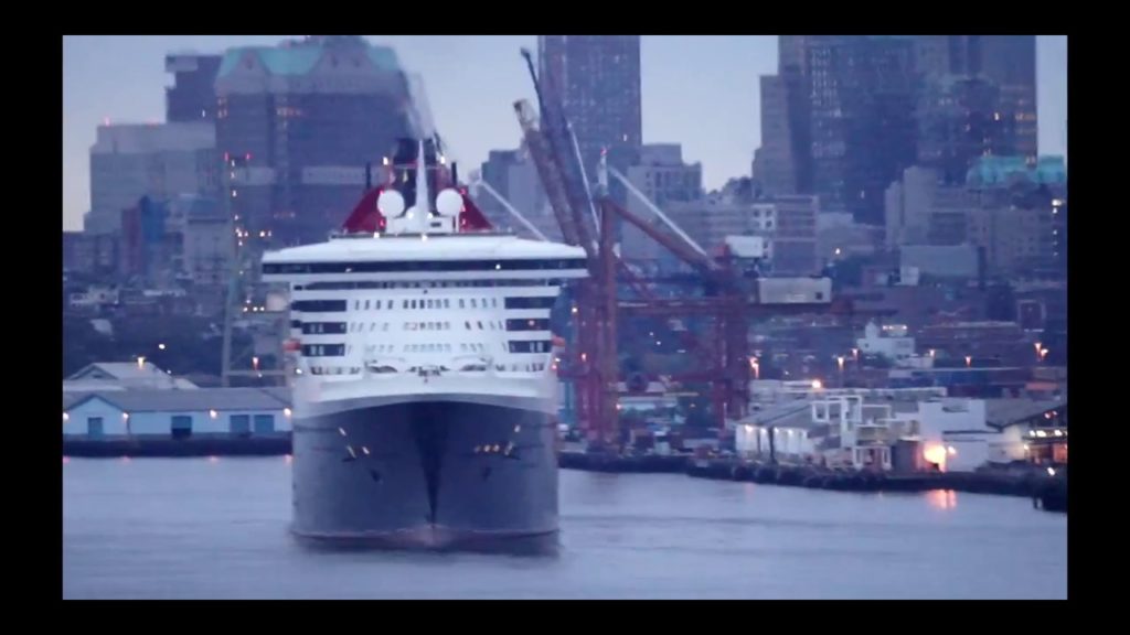 New York City Skyline from Cruise Ship