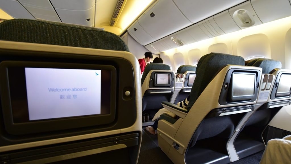 Business Class | Cathay Pacific CX536 Hong Kong to Nagoya Boeing 777-200 (Review #23)