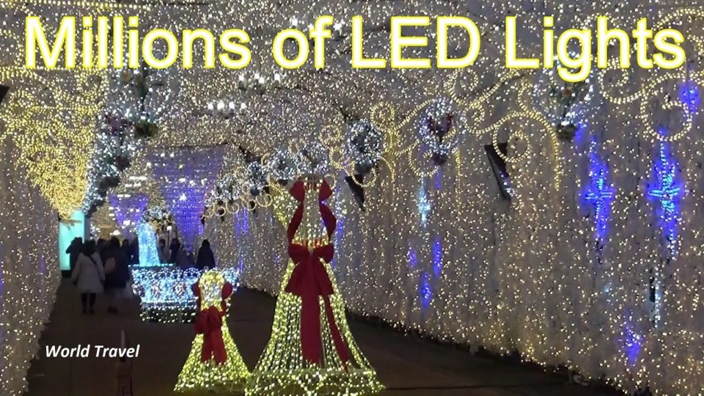 The Tunnel of Illumination, Mt  Fuji Japan, Day trip from Tokyo.