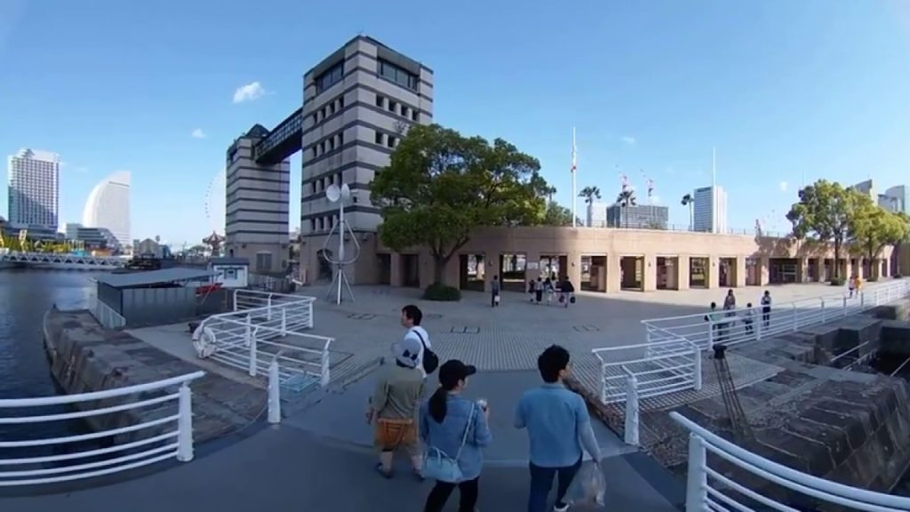 【360° VR 4K 】 Yokohama Japan