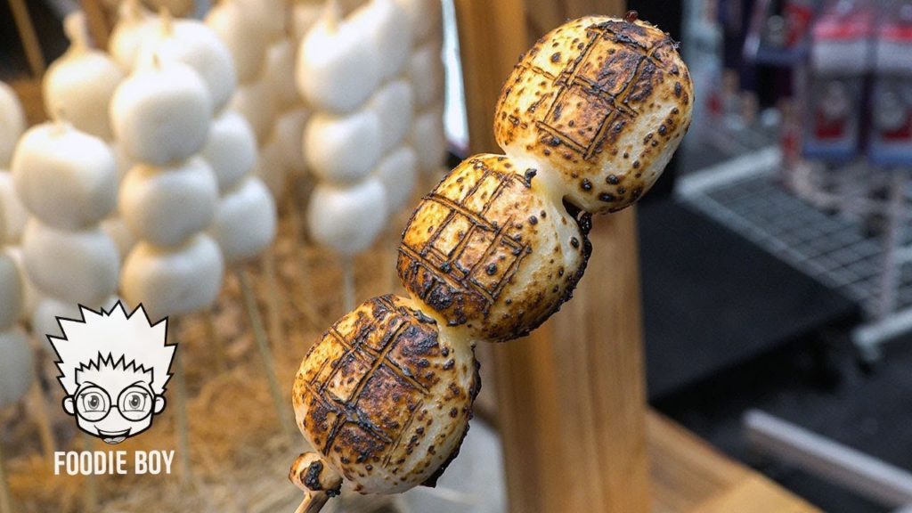 Dango / Japanese Street Food / Kuromon Ichiba Market, Osaka Japan