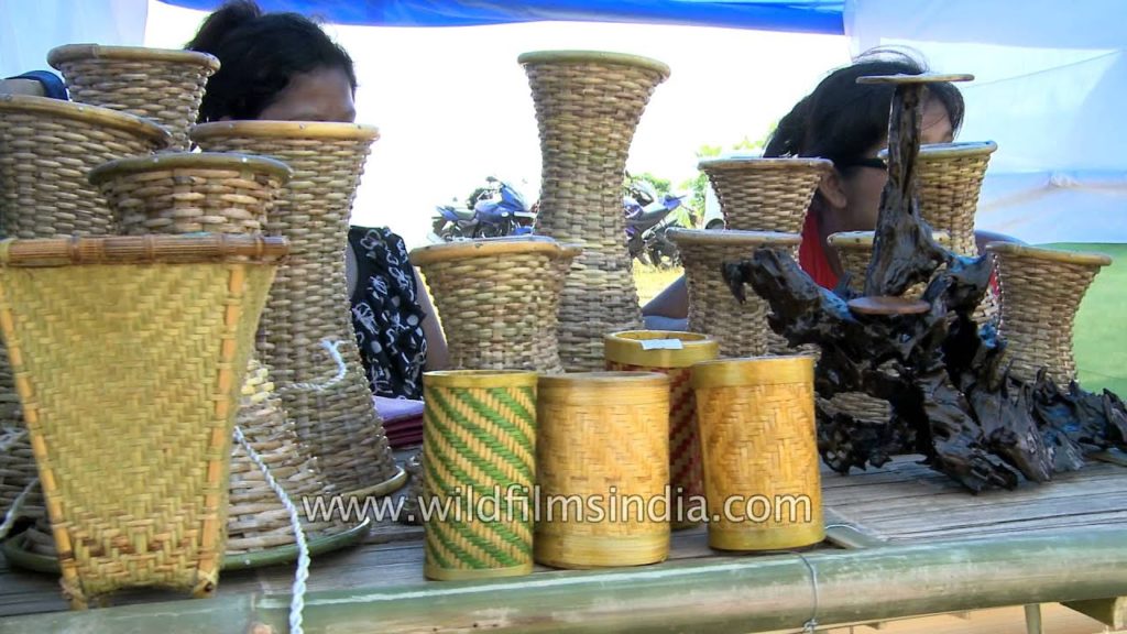 Mizoram cane and bamboo handicraft items for sale Mizoram cane and bamboo handicraft items for sale
