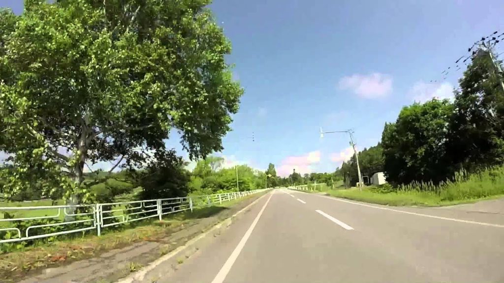 Motorcycle touring to Hokkaido Biei area