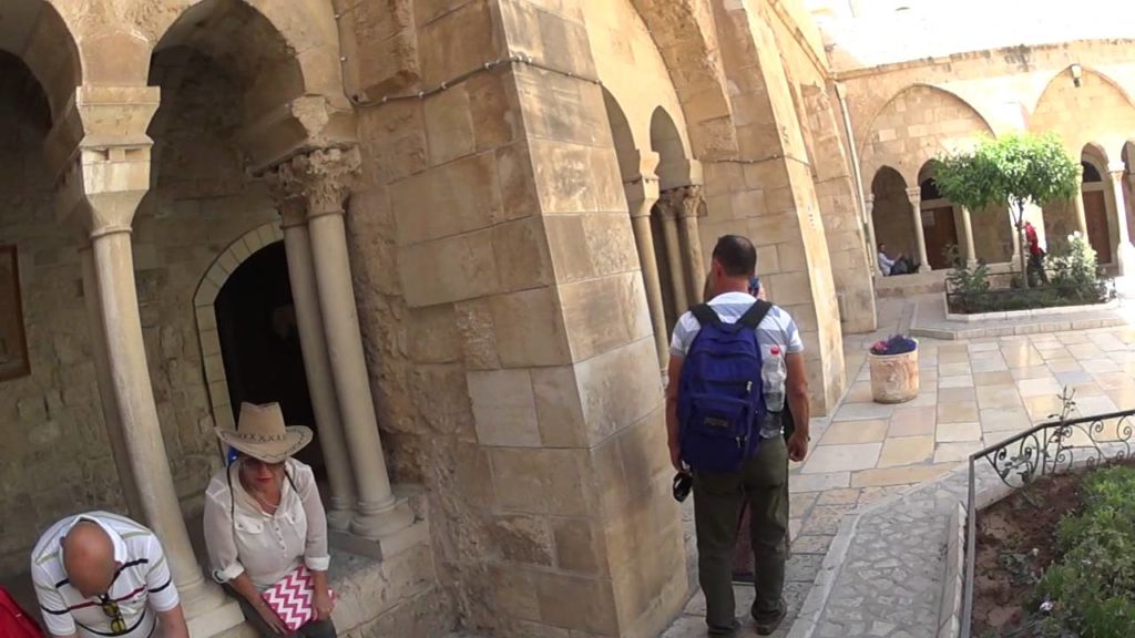 The story of St. Catherine's Church, the Catholic part of the Church of the Nativity. Issa Ghanim