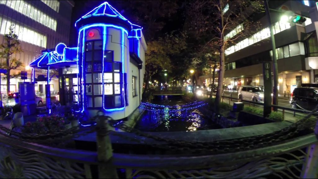 Winter Illumination in Okayama city 2015