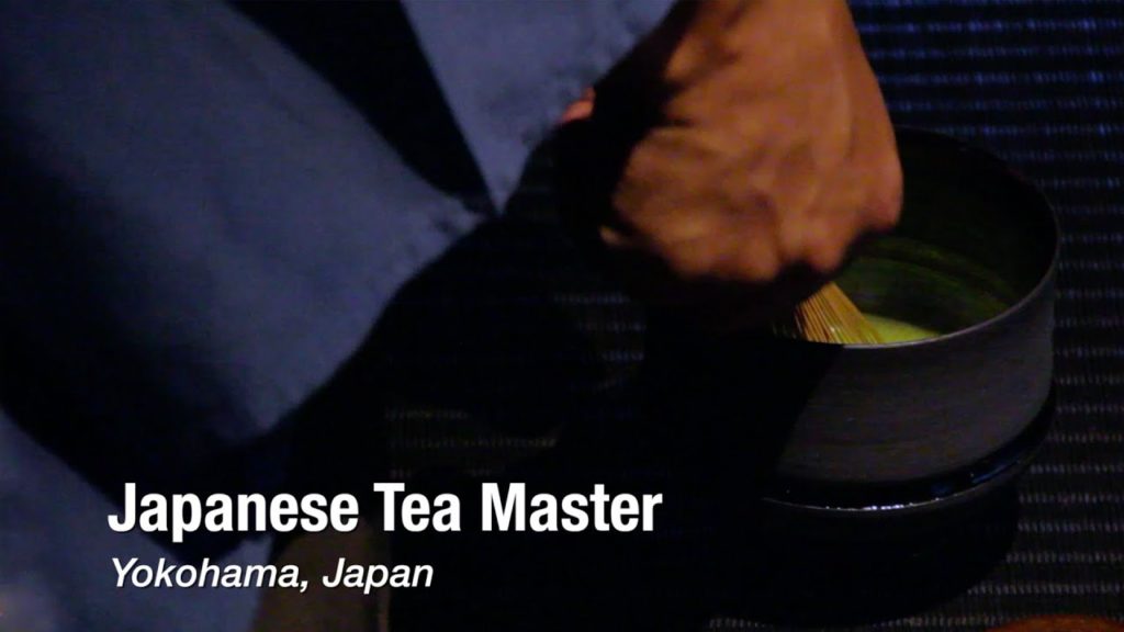 Japanese Tea Master in Yokohama, Japan