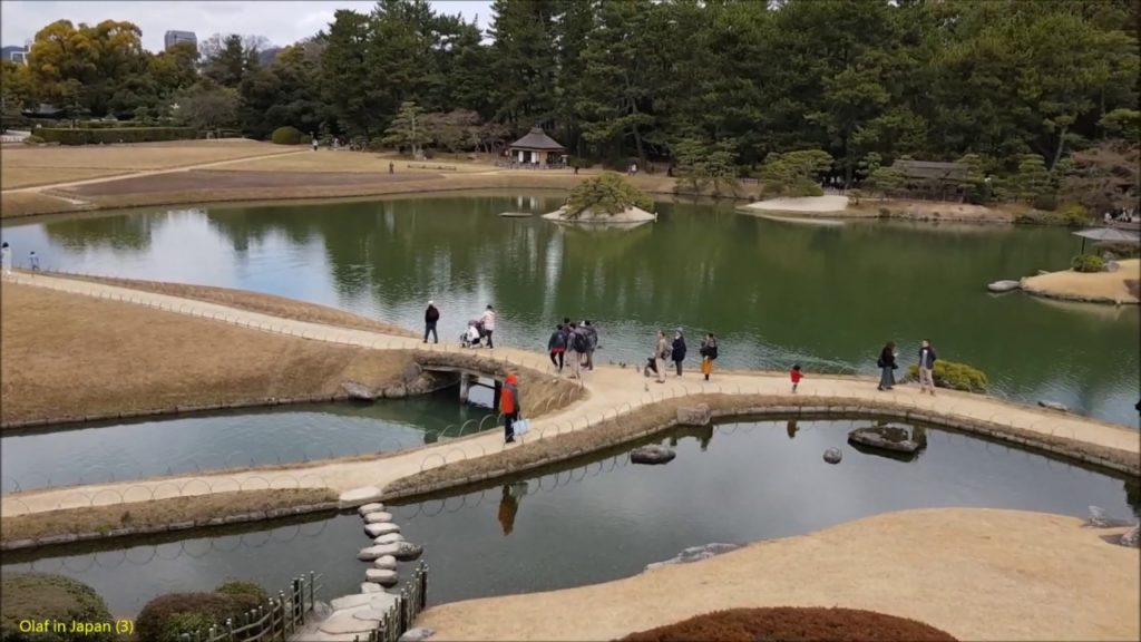 2019-03-24 Okayama: 2. Koraku-en 後楽園 (Garten) / Olaf in Japan (3) - Burgen-Tour
