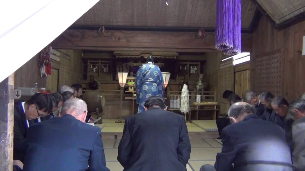 14 Florian auf Tour - Nagano - Komayumi-Schrein Zeremonie (komplett)