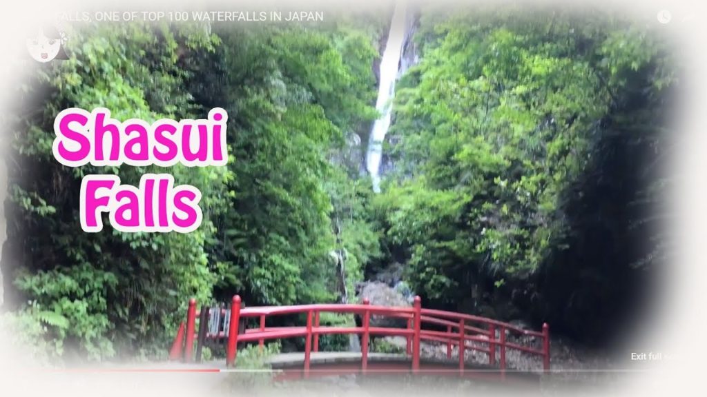 SHASUI FALLS, ONE OF TOP 100 WATERFALLS IN JAPAN SHASUI FALLS, ONE OF TOP 100 WATERFALLS IN JAPAN