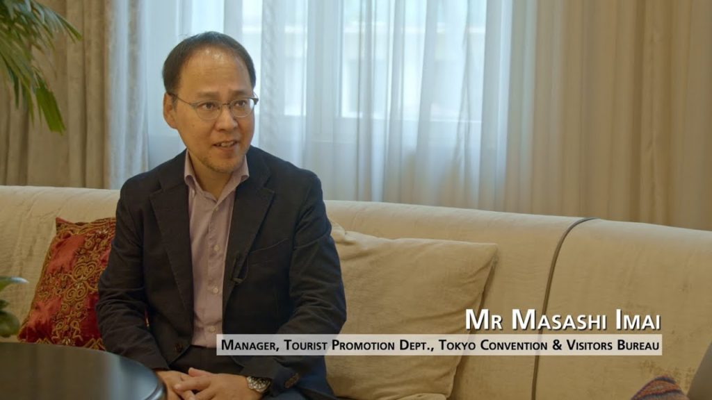 Masashi Imal Manager Tourism Department Tokyo Convention Bureau - Connections Leaders TV Interview