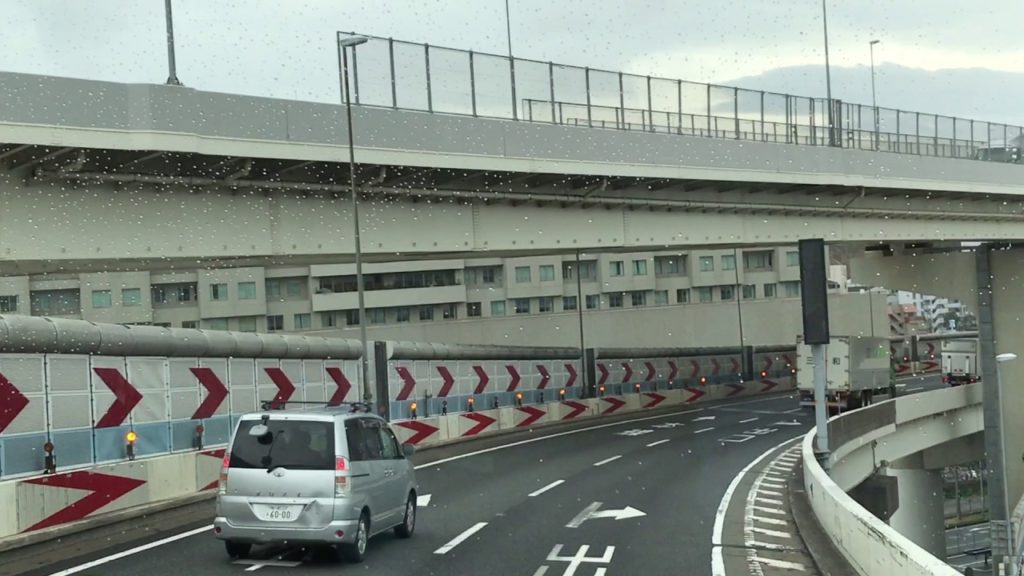 Drive from Tokyo Hanada Airport to Yokohama