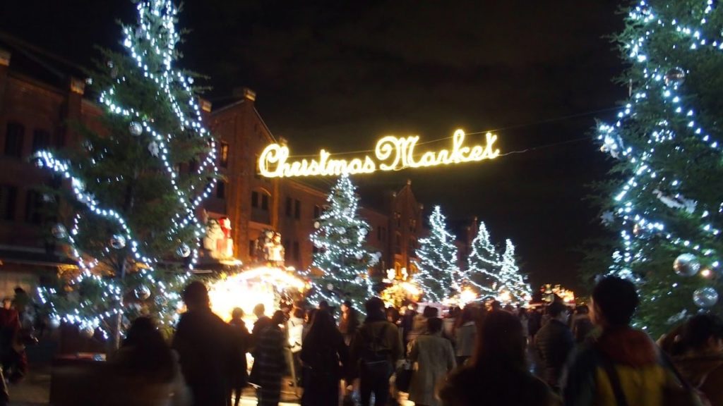 Christmas in Japan: Yokohama Christmas Market and Winter Illumination
