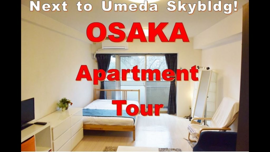 Japanese Apartment Tour : Osaka Kita -Furnished 1 Room