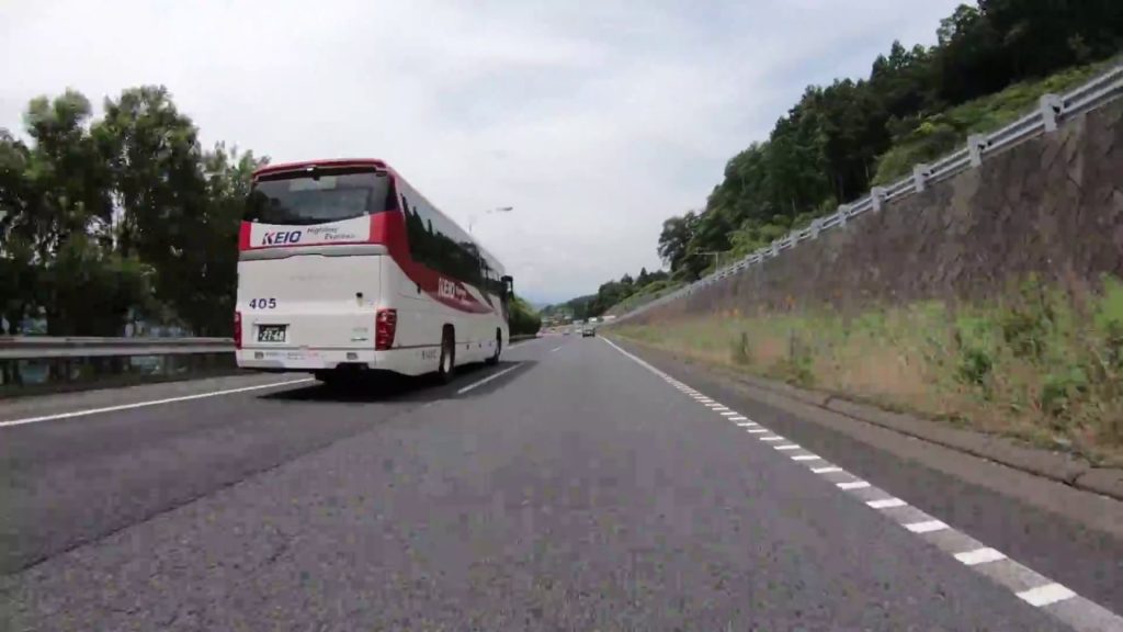 [4K] Driving on Japanese highway (Chuo Expressway), Japan