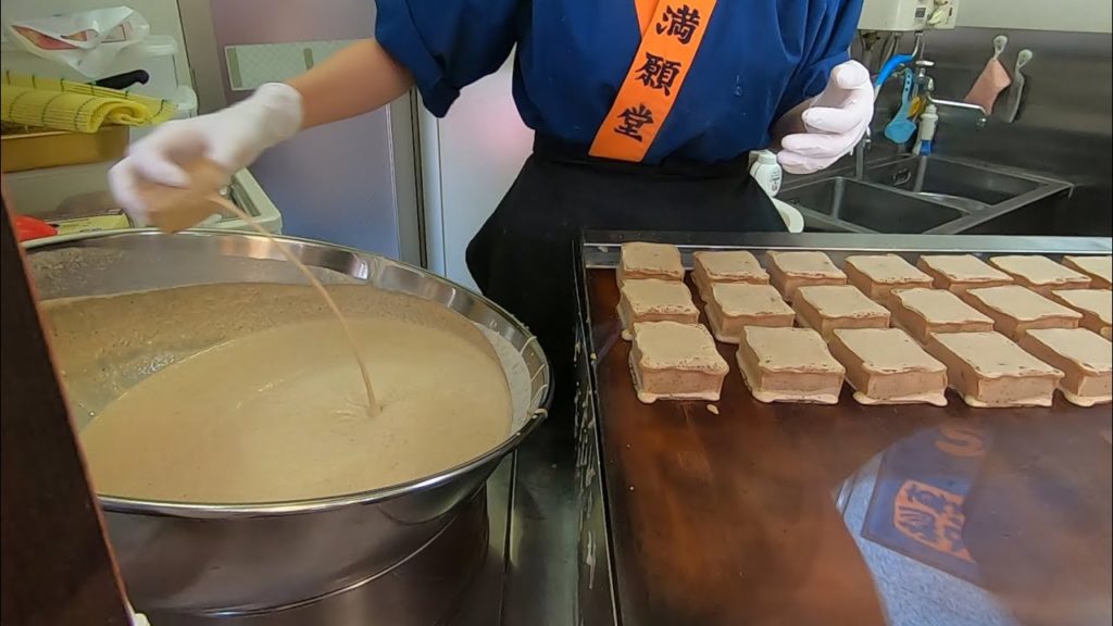 Making Street Food  in Japan - Imokin and Dorayaki