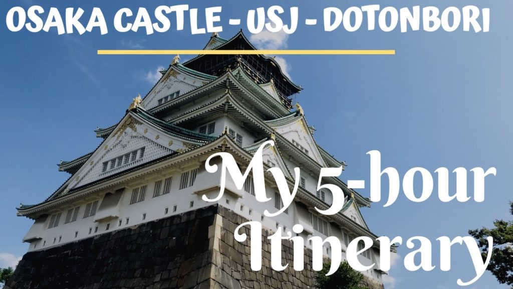 FIVE-HOUR OSAKA ITINERARY | TRAVEL VLOG 1 | SeleneXploriNihon