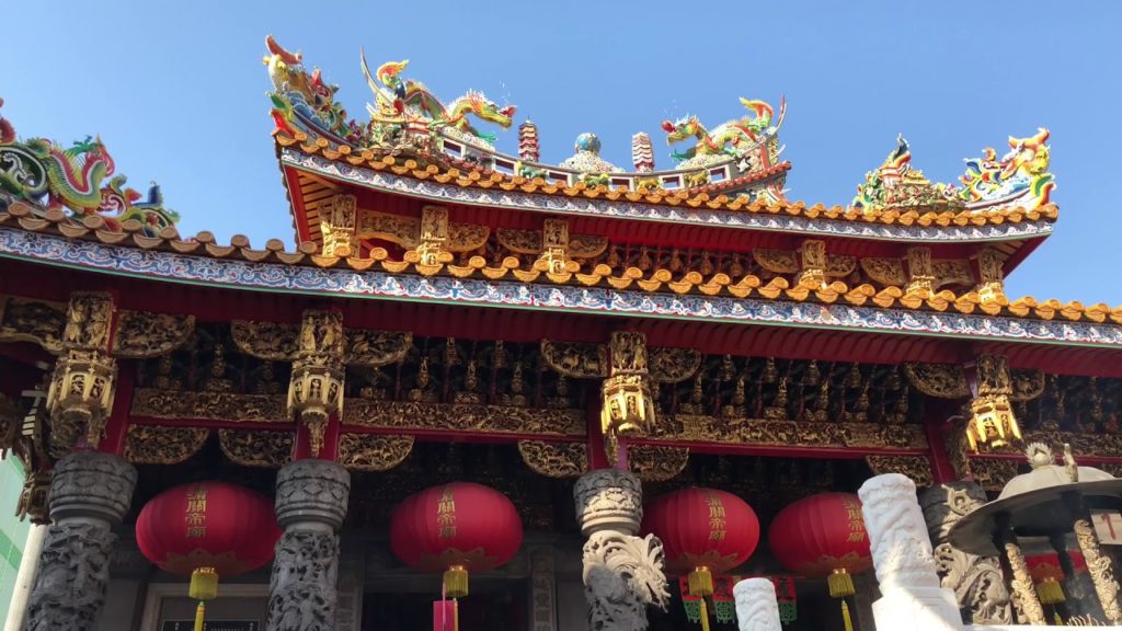 Kanteibyo  Chinese Temple in Yokohama Japan