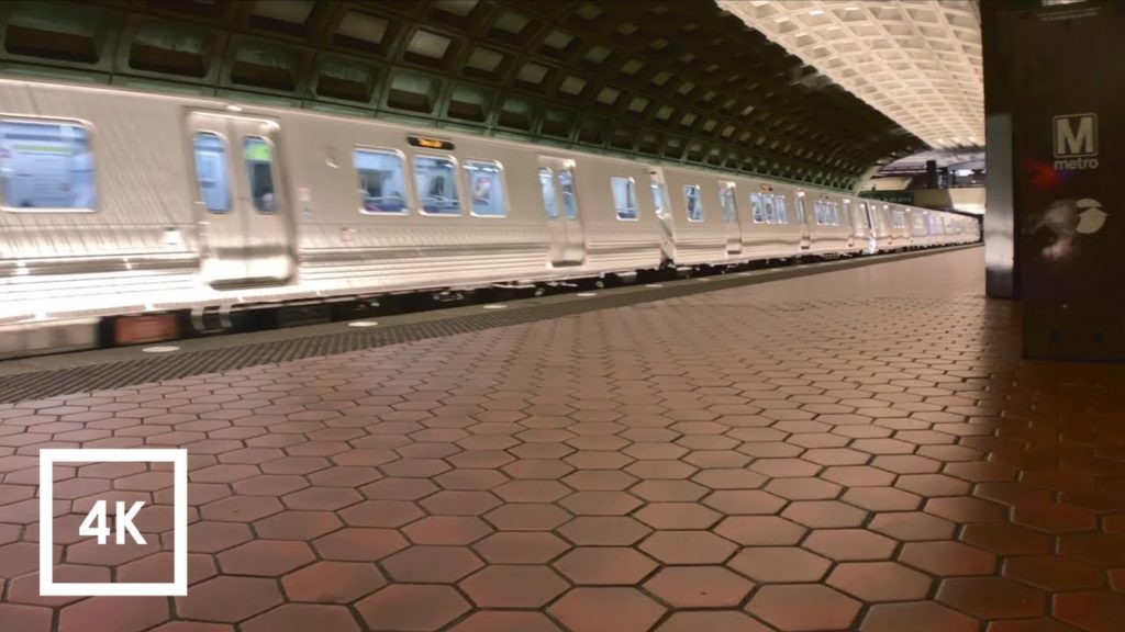 Train Station Ambience Sounds | Washington DC (Binaural Microphone Test)