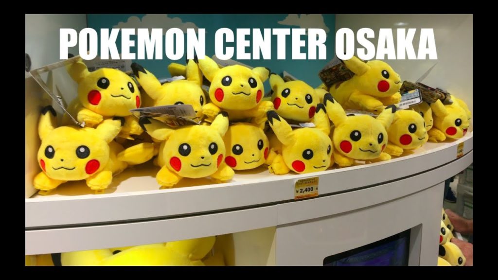 How to get to pokemon center Osaka and a tour around | Japan vlog video