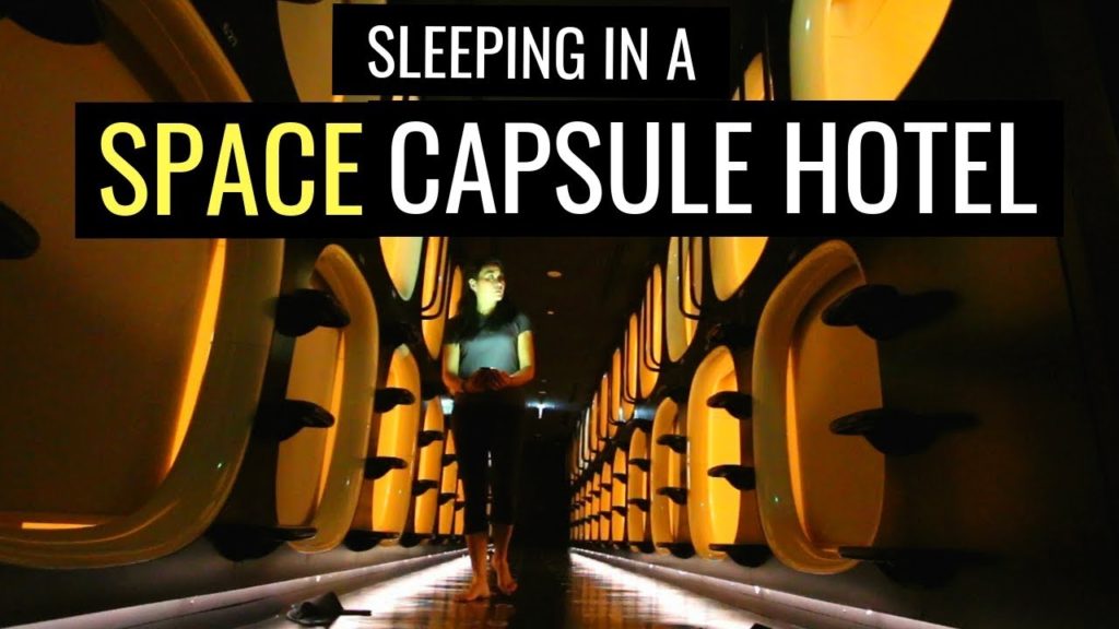 TOKYO CAPSULE HOTEL TOUR  | Space Capsule Hotel Experience