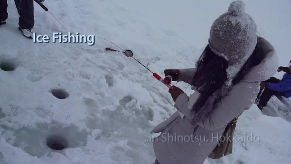 Ice Fishing near Sapporo