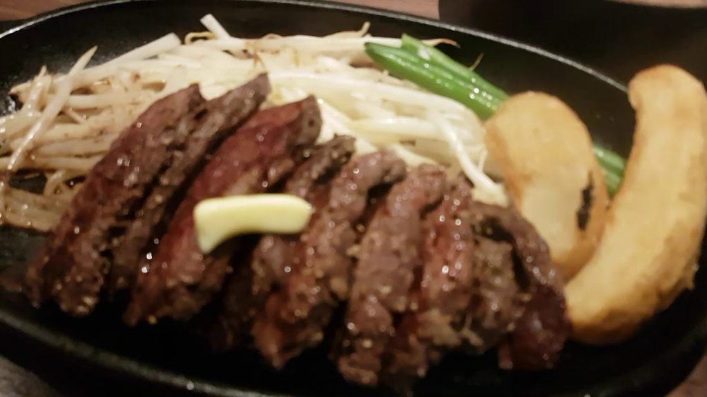 Japan tour. John & Natasha eat horse steak