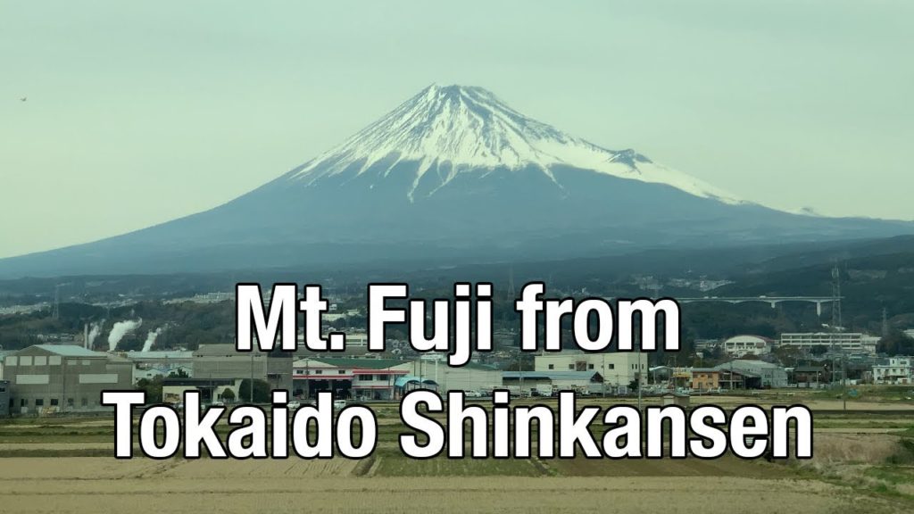 Mt. Fuji from Tokaido Shinkansen
