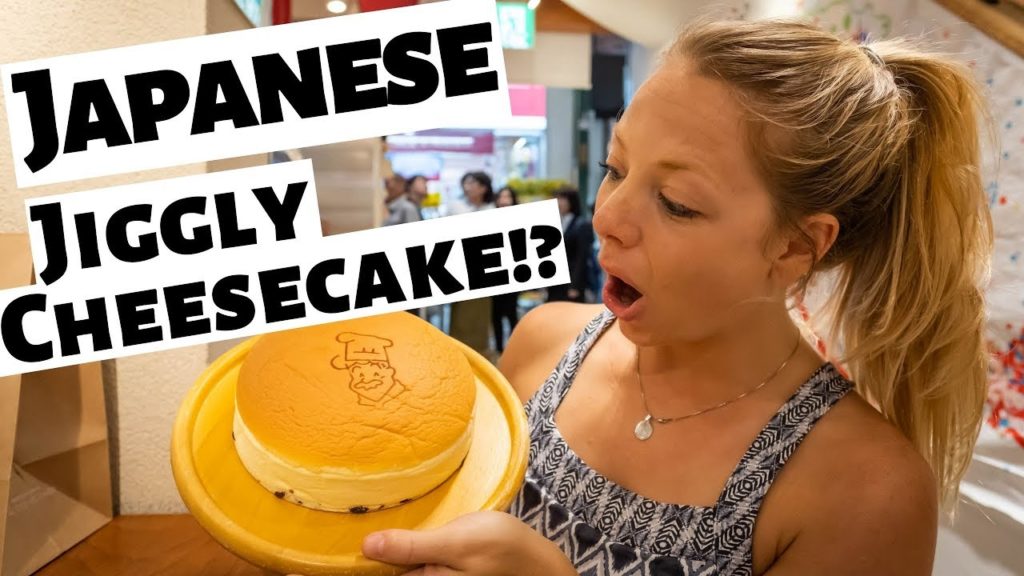 JAPANESE JIGGLY CHEESECAKE IN OSAKA