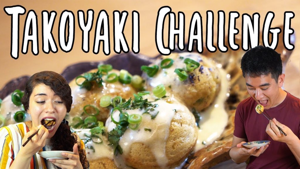 Best original TAKOYAKI challenge!  [Japanese food cooking competition]