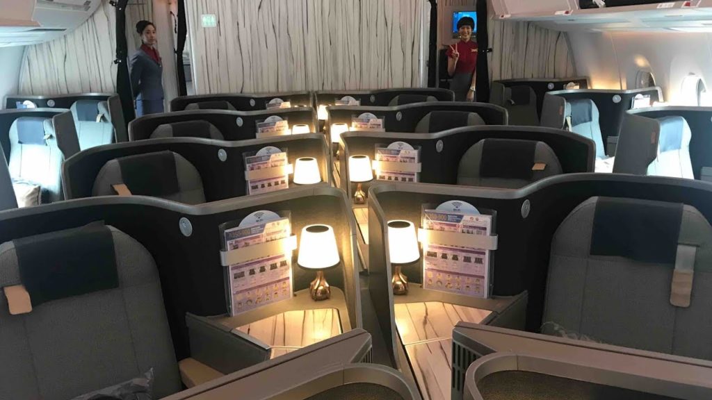 Flight Report TPE-FCO China Airlines Business Class A350-900 (Taipei to Rome)