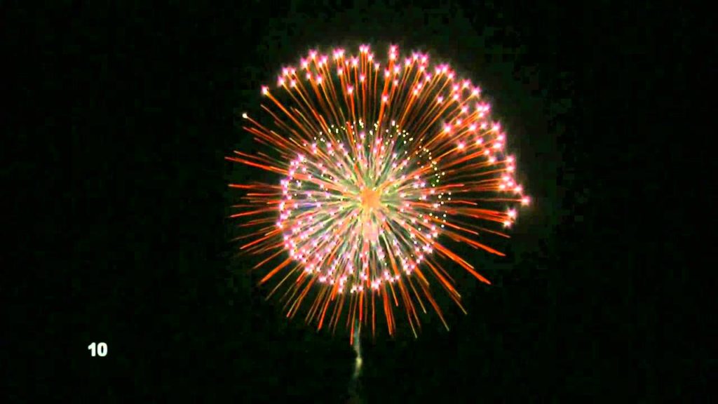 Spezialraketen - Feuerwerk Contest in Nagano