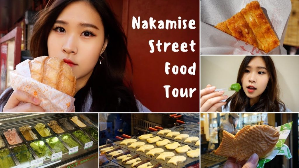 Nakamise Shopping Street Food Tour｜Asakusa｜Tokyo｜VLOG｜Mewwkanny