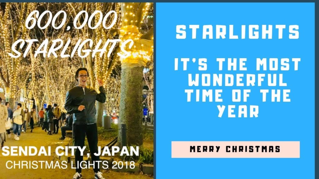 Japan Christmas Lights l Sendai City