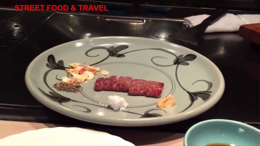 Japan Street Food | Kobe Beef Steak Teppanyaki Style In Japan
