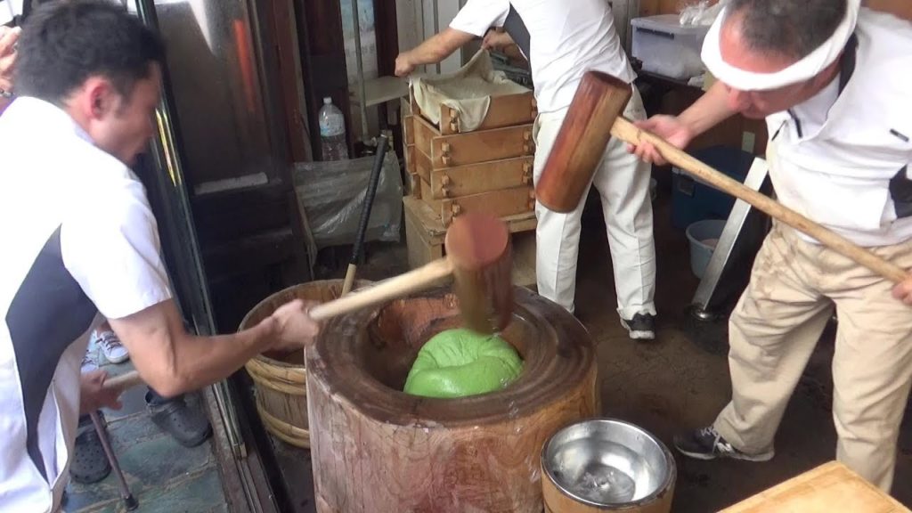 Super Fast Pounding Mochi Nakatanidou Japan Street Food Super Fast Pounding Mochi Nakatanidou Japan Street Food