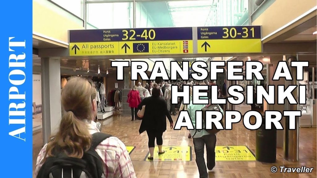 Helsinki Vantaa Airport Transfer - Finnair connection flight to Bangkok