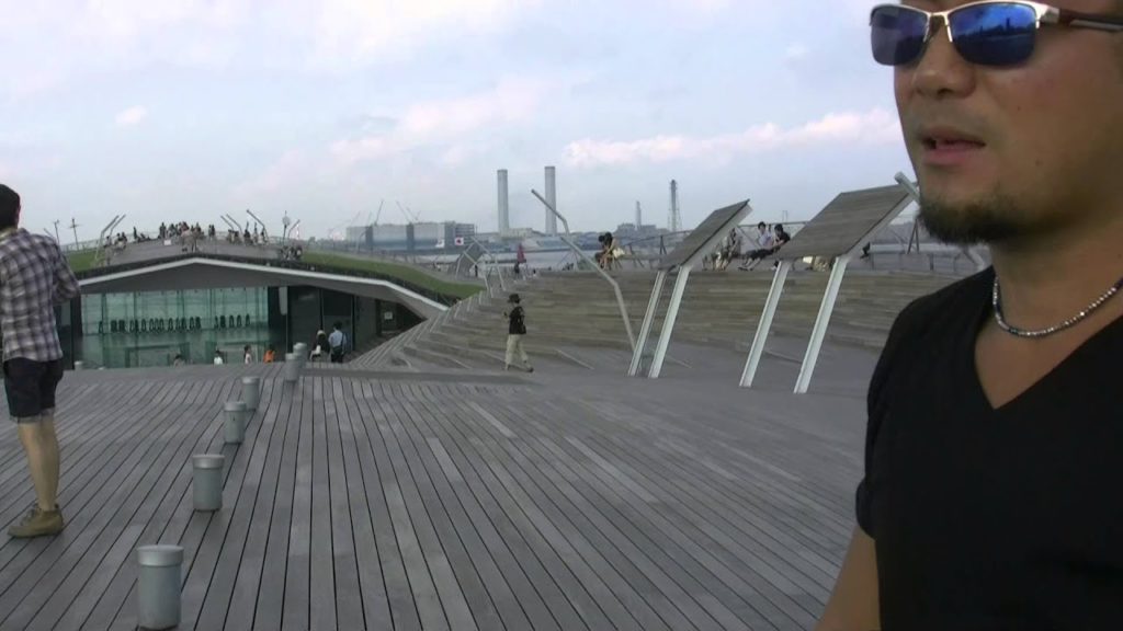 アキーラさん散策②横浜・みなとみらい地区・大桟橋,Osanbashi,Minatomirai,Yokohama,Japan