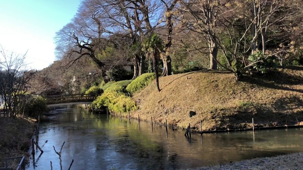 Sakura Castle ruins site Japan
