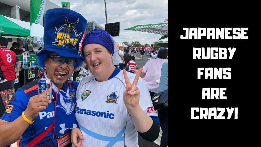JAPANESE RUGBY FANS ARE CRAZY!