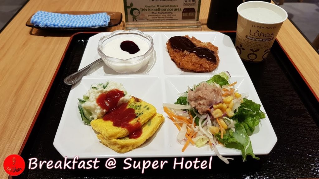 Breakfast at Super Hotel スーパーホテル