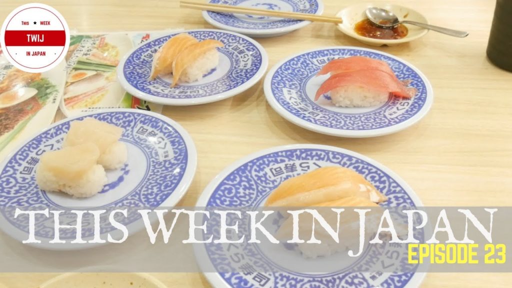 Revolving Sushi Restaurant With Anime! This Week In Japan [Episode 23]