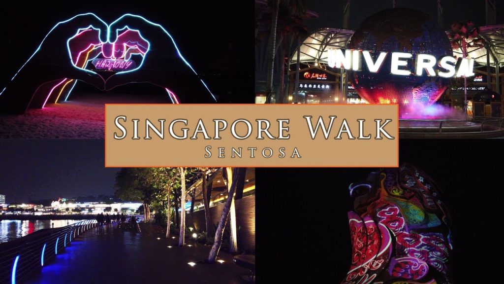 【Singapore Walking with Osmo Pocket】Sentosa Night Walk シンガポール ウォーキングツア 【Singapore Walking with Osmo Pocket】Sentosa Night Walk シンガポール ウォーキングツア