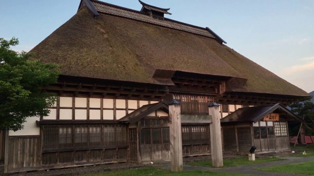Thatched roof Buildings of Minka Aomori