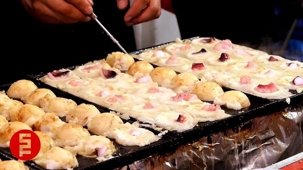 일본 축제의 대표 음식 타코야끼 만들기 / Japan street food TAKOYAKI