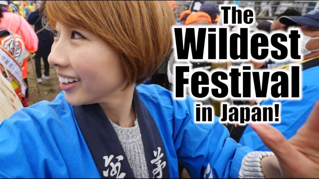 Complete chaos! The Onbashira Festival!