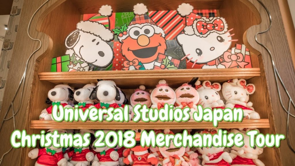 Universal Studios Japan Christmas 2018 Merchandise Tour | JAPAN SHOPPING GUIDE