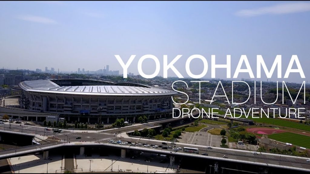 YOKOHAMA STADIUM FROM THE SKY!