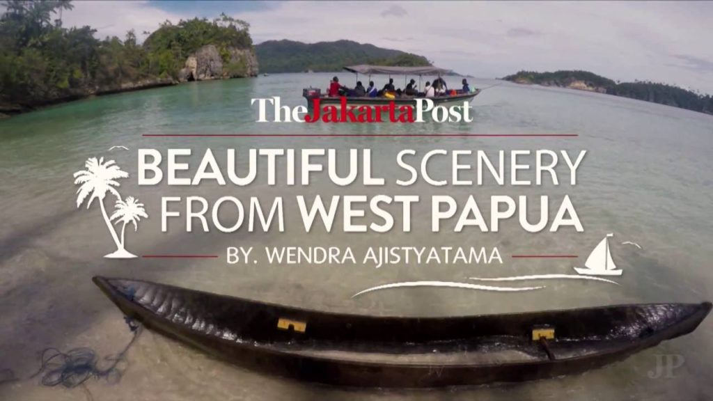 Beautiful scenery from West Papua