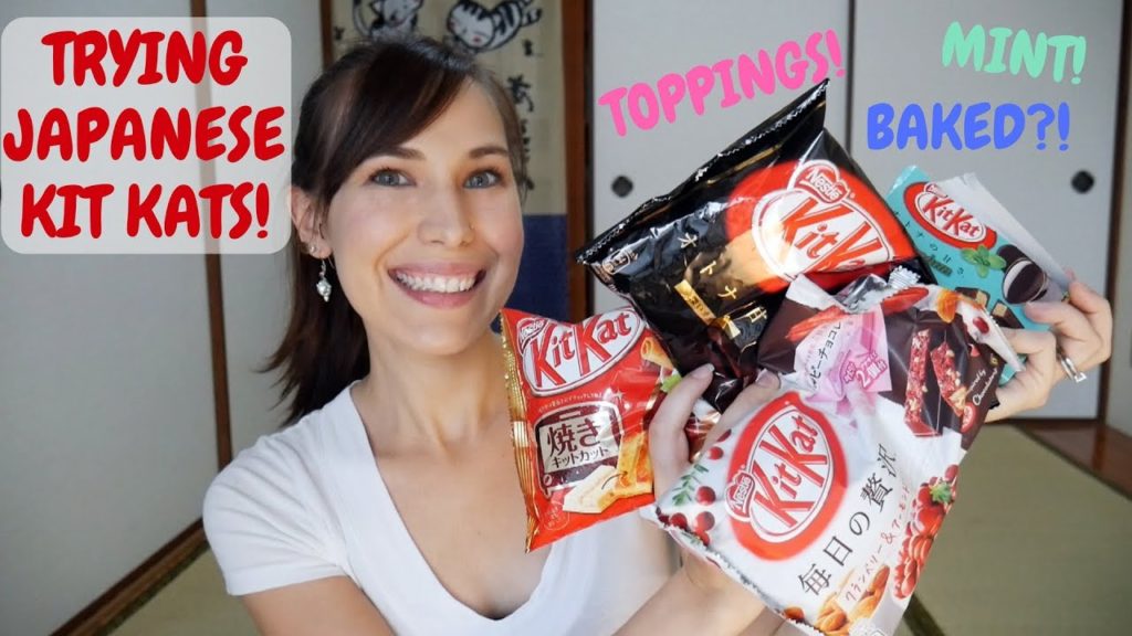 All About KIT KATS In JAPAN!: Trying Japanese Kit Kats!