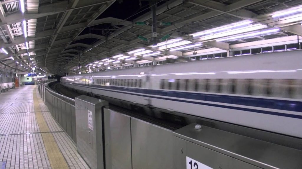 アキーラさん利用②静岡県・熱海駅・Ｎ700系新幹線こだま・,Shinkansen(bullet-train),Atami-station,Shizuoka,Japan